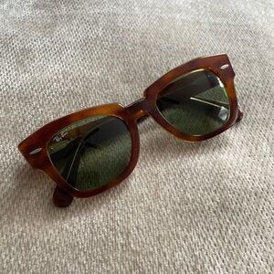 Ray-Ban State Street Sunglasses in Brown Tortoiseshell RB 2186